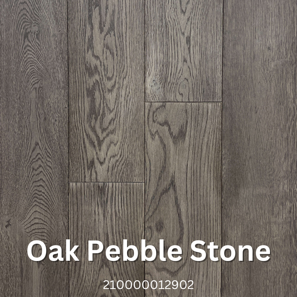 Floorest - 7 1/2 x 3/4 - Oak Pebble Stone (3MM Top) - Engineered Hardwood - 27.20 SF/b